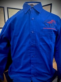 Royal blue shirt online hot sale shopping